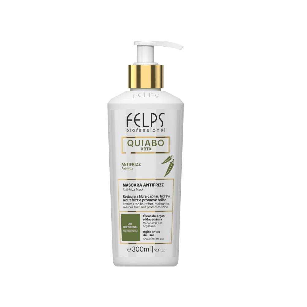 10005 FELPS Mascara ANTIFRIZZ Quiabo XBTX - 300ml - Imagem 1