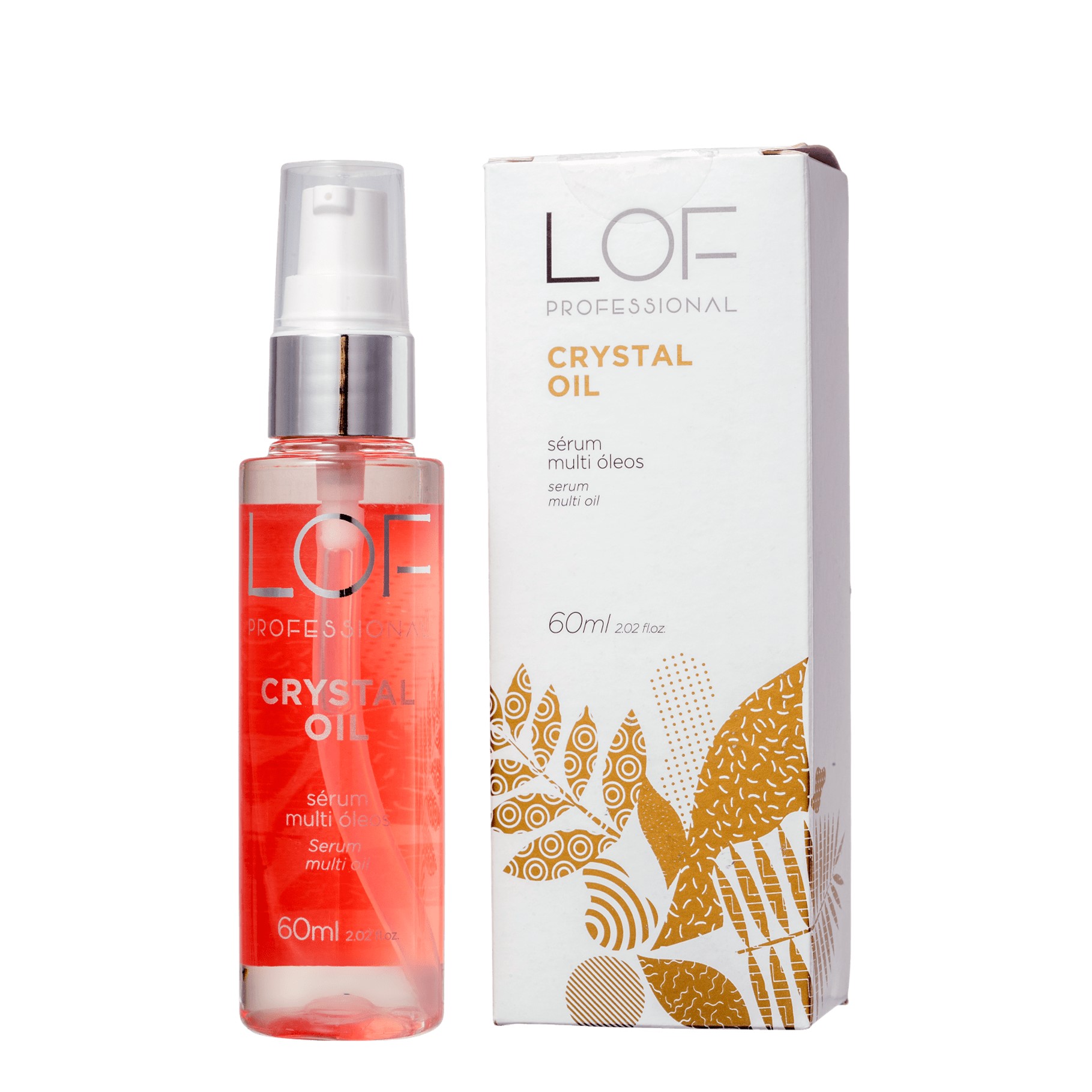 31003 LOF Professional Crystal Oil Sérum - Óleo Capilar 60ml - Imagem 1
