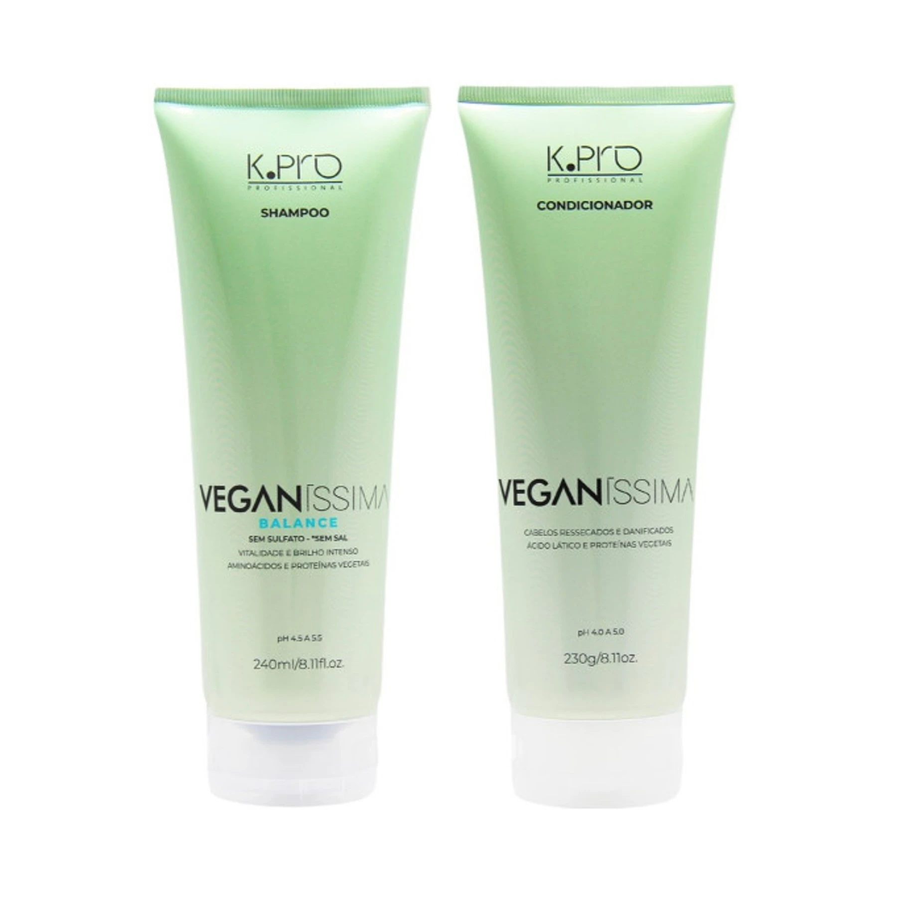 73605 KPRO Veganissima Kit manutenção Sh Balance 240ML + Cond 230G - Imagem 1