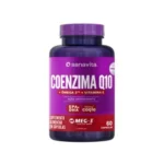 Sanavita COENZIMA Q10 + Ômega 3 e Vitamina E - 60 cápsulas